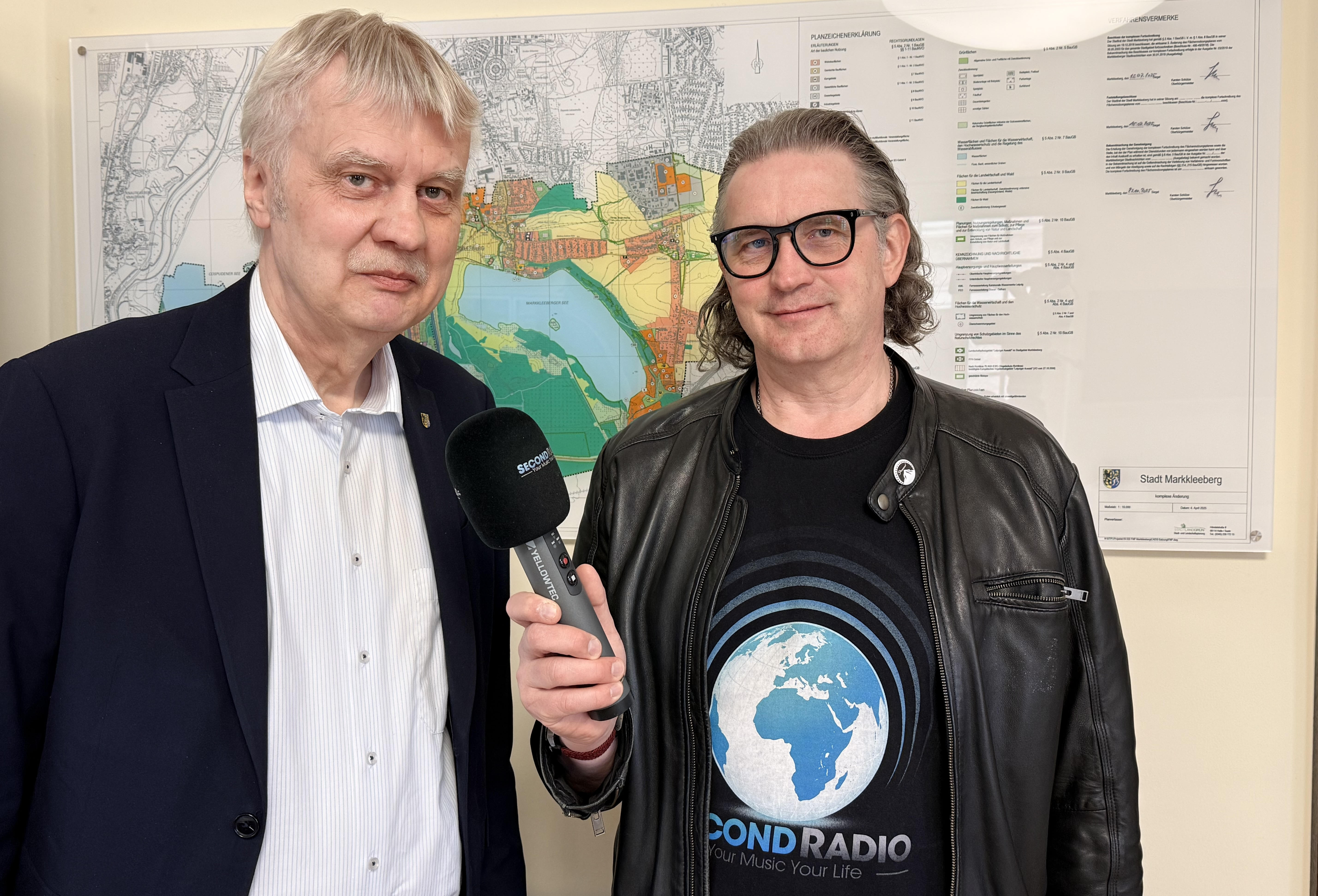 Markkleebergs Oberbürgermeister Karsten Schütze eröffnet Fellamt Markkleeberg