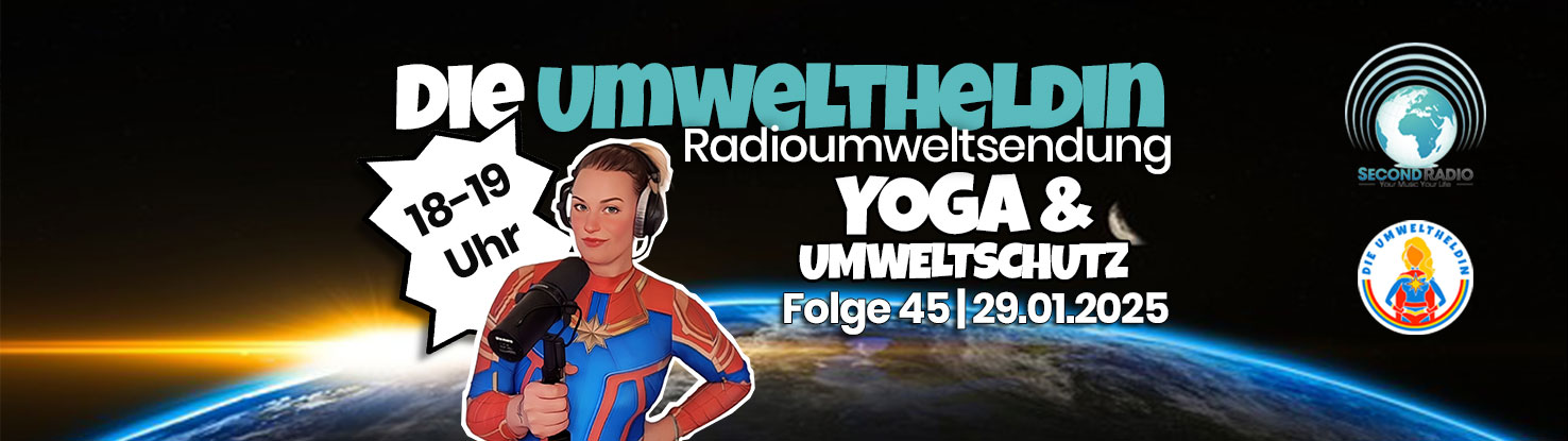 Die Umweltheldin  -  Yoga & Umweltschutz