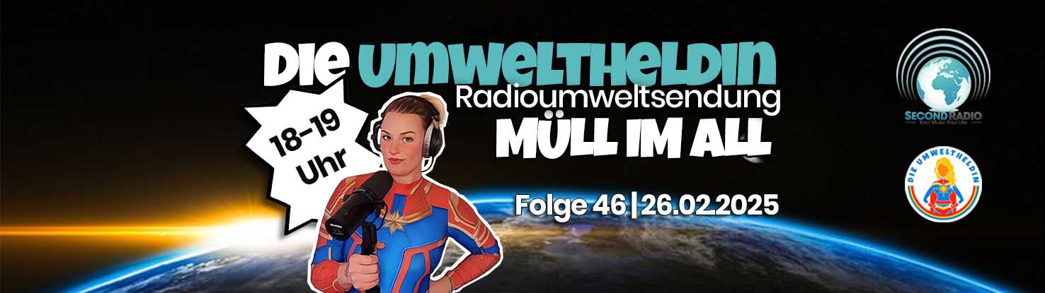 Umweltheldin Sendung - Müll im All
