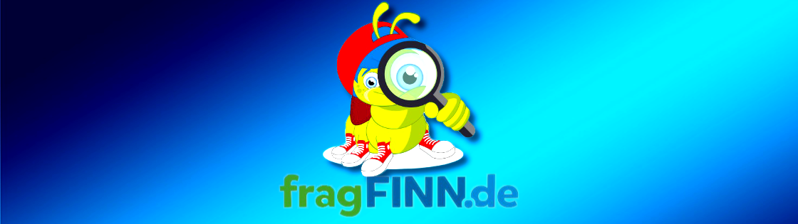Suchmaschinen für Kinder: fragFINN.de